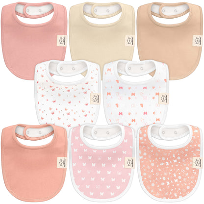 8-Pack Urban Drool Bibs 26562578907322