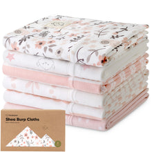 Load image into Gallery viewer, Shea Burp Cloths (Sweet Charm)
