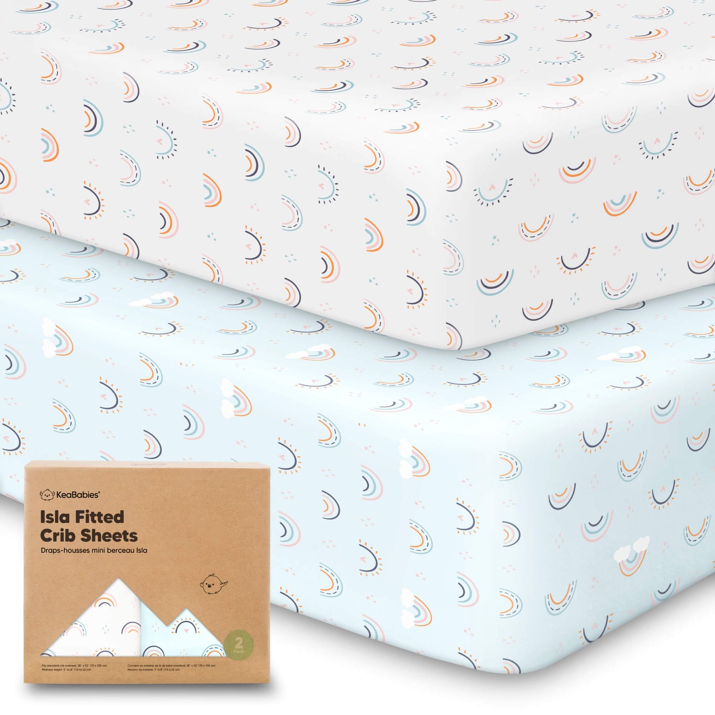 Isla Fitted Crib Sheets 26566683590842