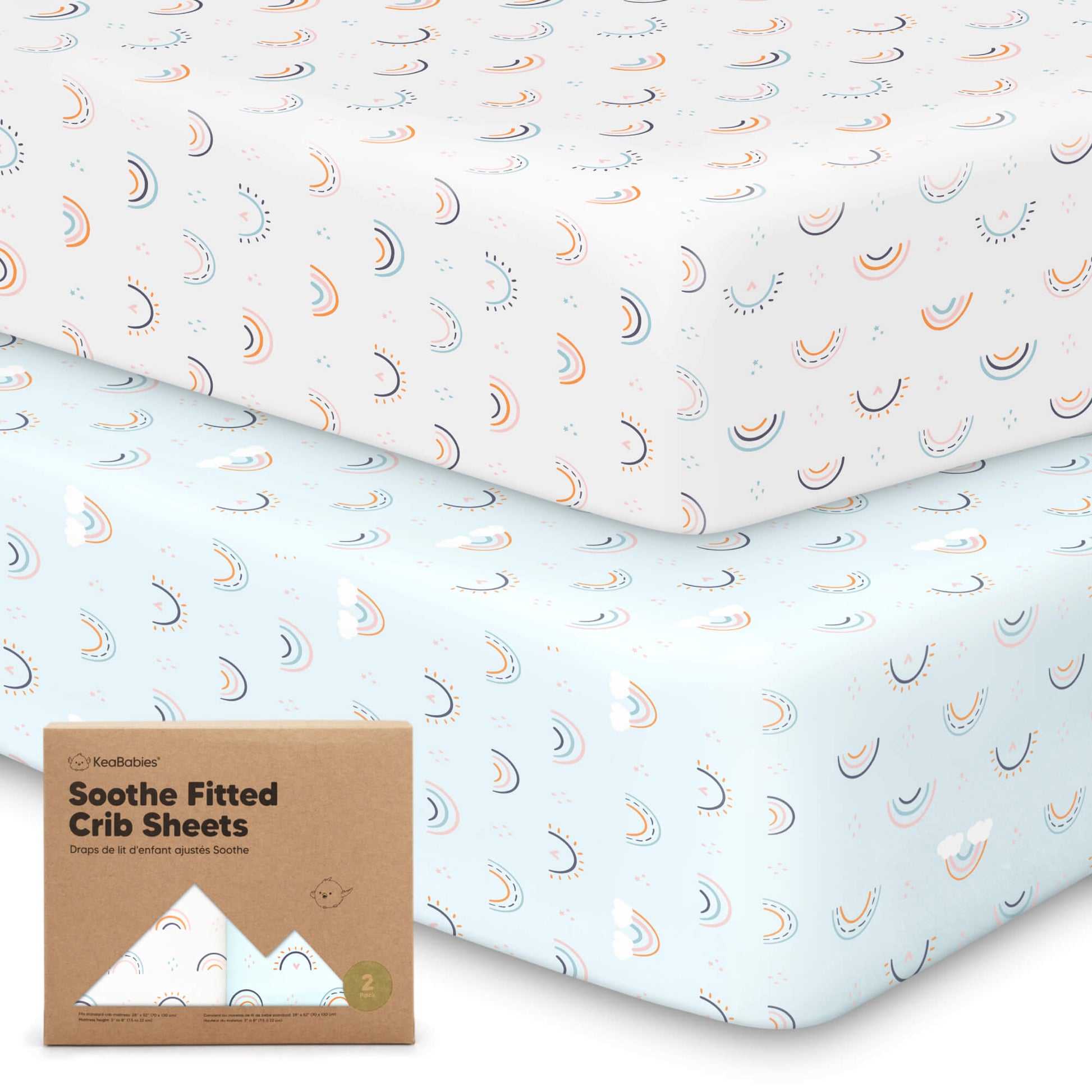 Soothe Fitted Crib Sheet 26566364037306