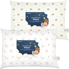 Load image into Gallery viewer, 2-Pack Toddler Pillows Without Pillowcase
