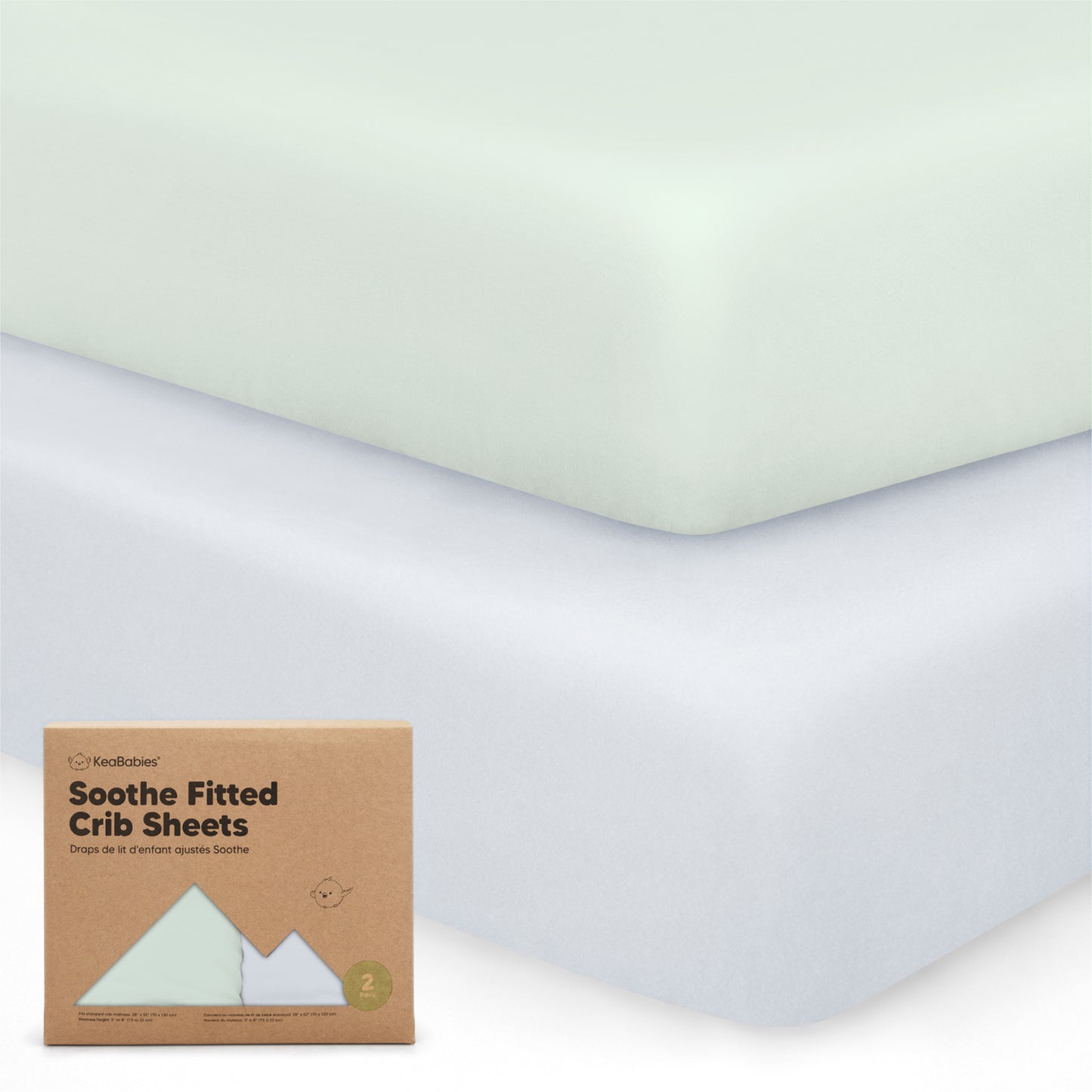 Soothe Fitted Crib Sheet 26812422258874