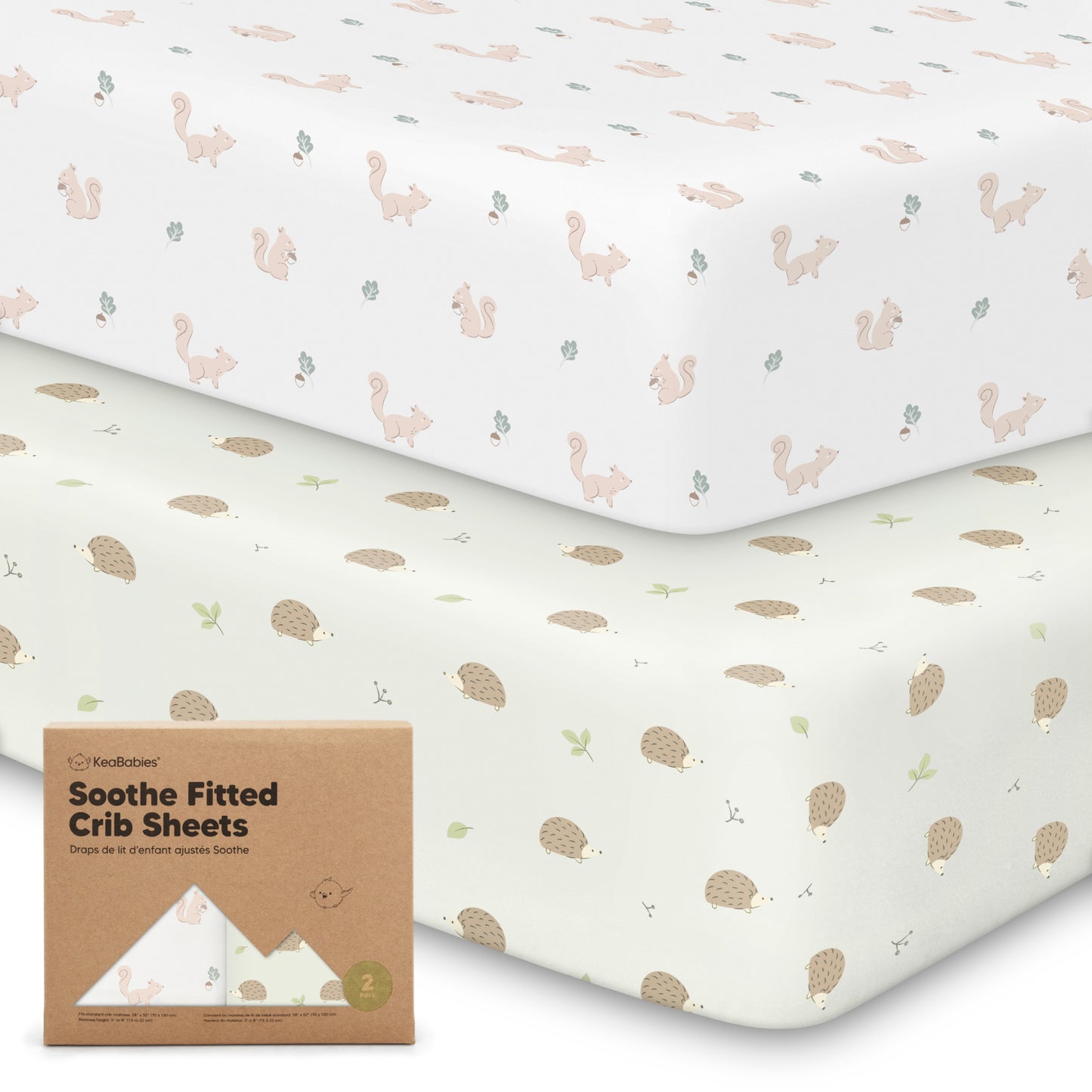 Soothe Fitted Crib Sheet 26805662286010