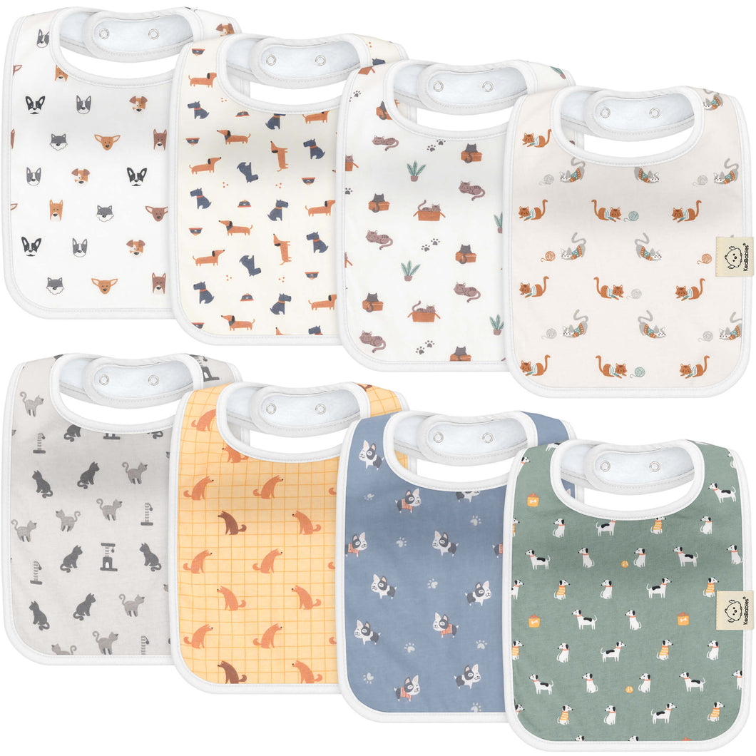 8-Pack Coast Drool Bibs (Pets & Paws)