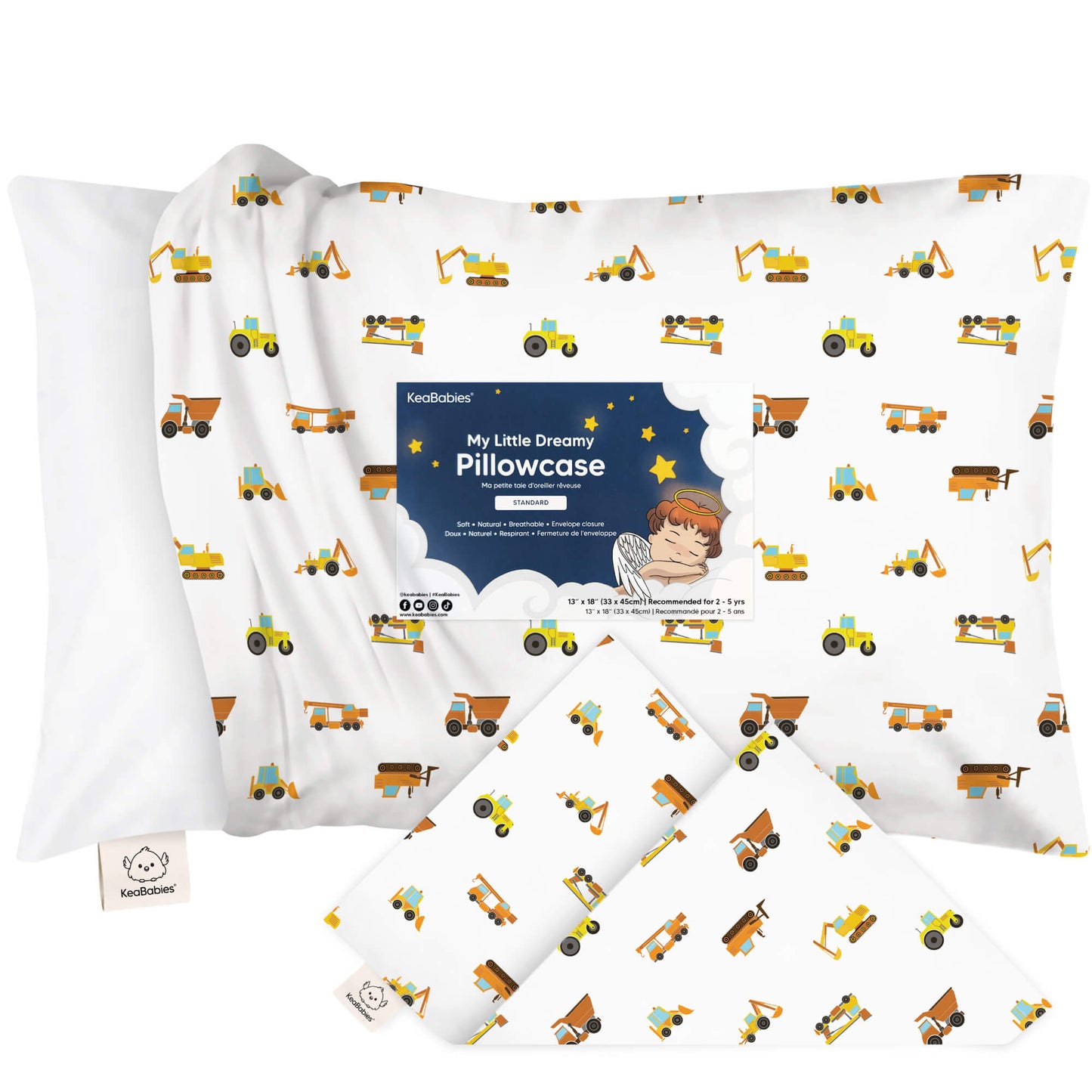 Printed Toddler Pillowcase 13X18" 26870958457018