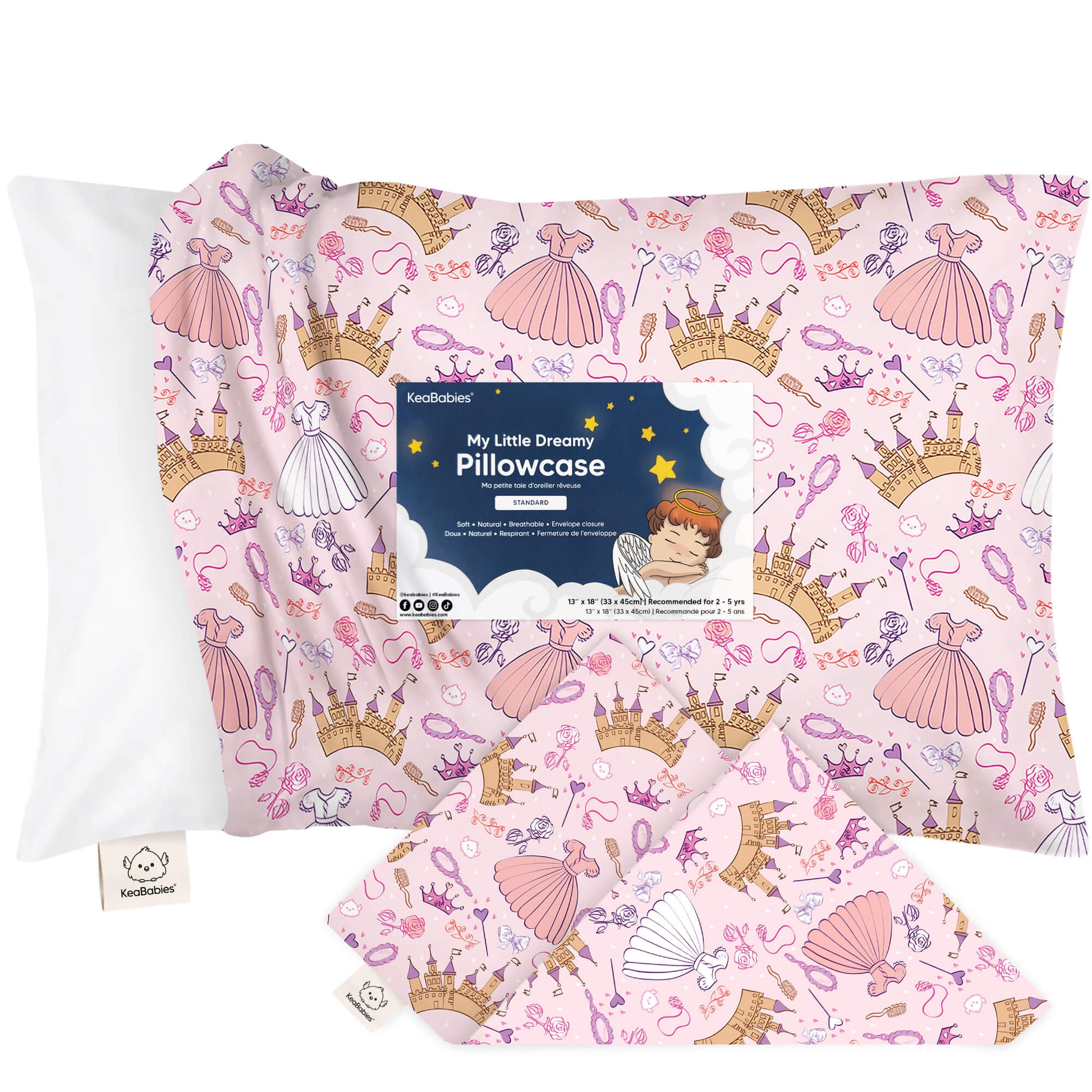 Printed Toddler Pillowcase 13X18" 26870945153210