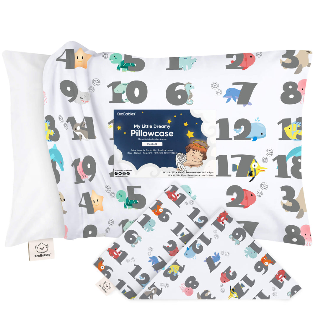 Printed Toddler Pillowcase 13X18