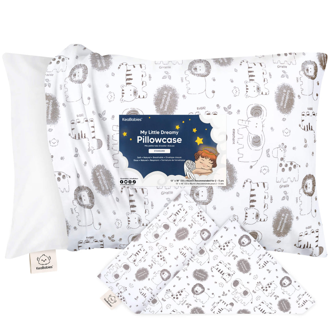 Printed Toddler Pillowcase 13X18