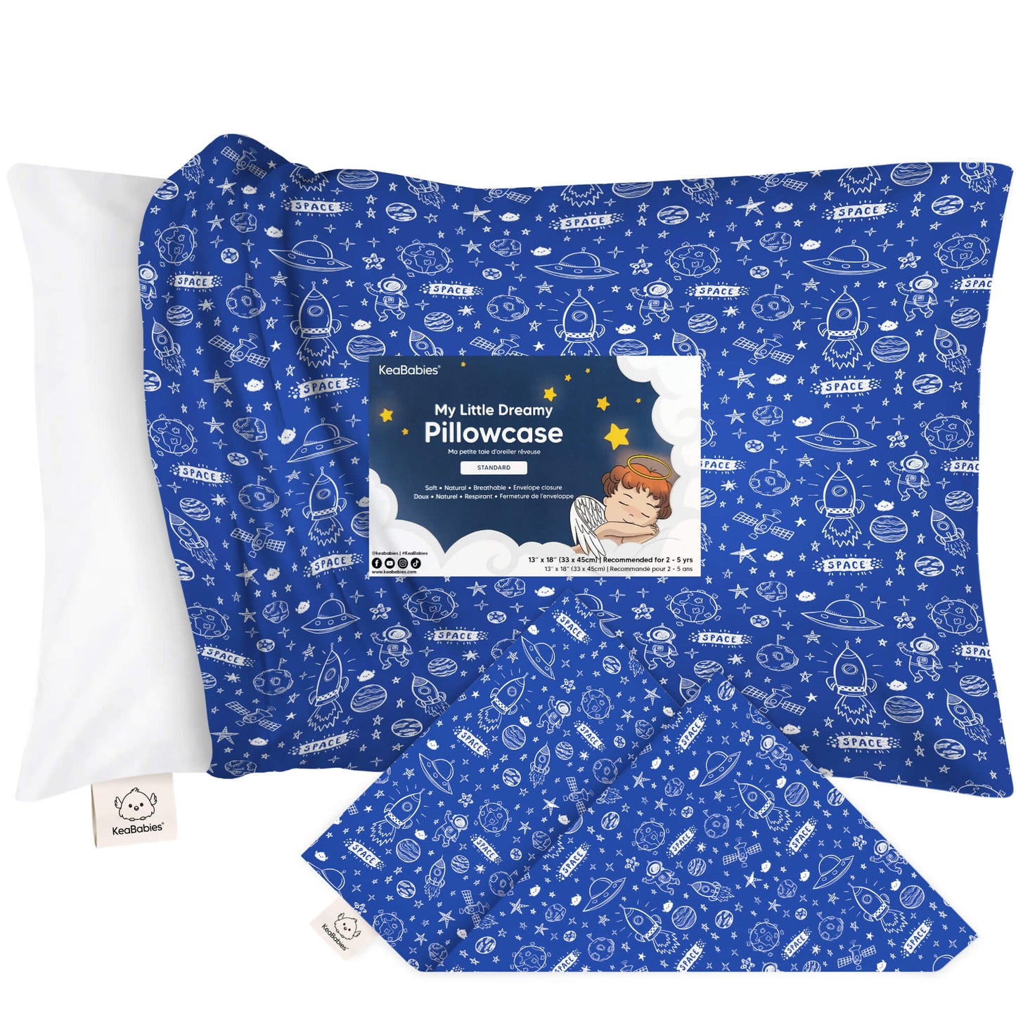 Printed Toddler Pillowcase 13X18" 26870952493242