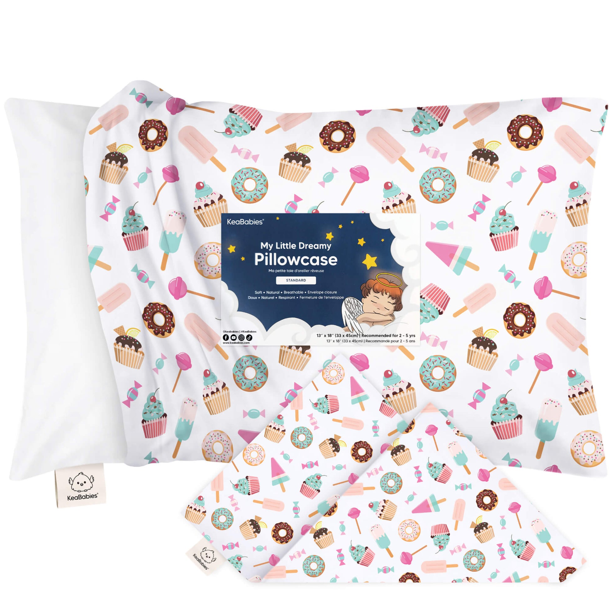 Printed Toddler Pillowcase 13X18" 26870956884154