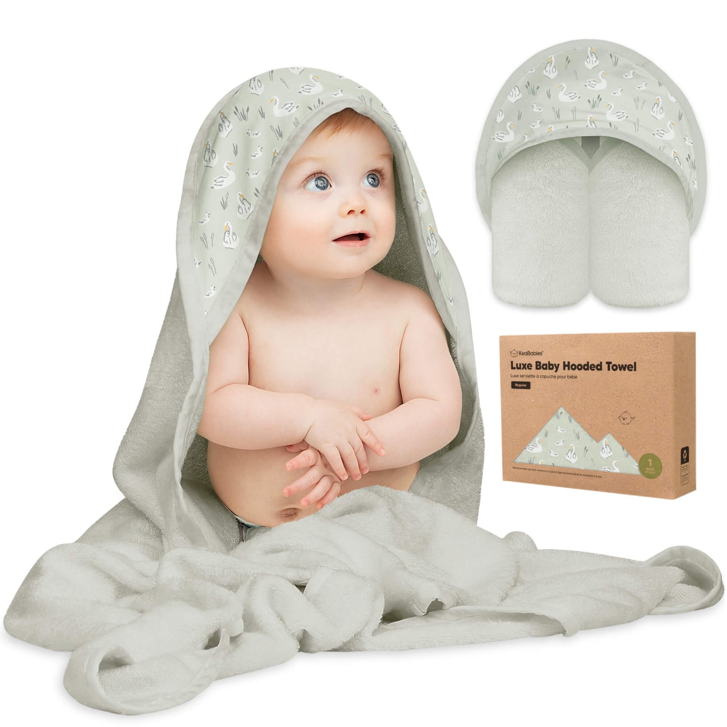 Luxe Baby Hooded Towel 26877265903802