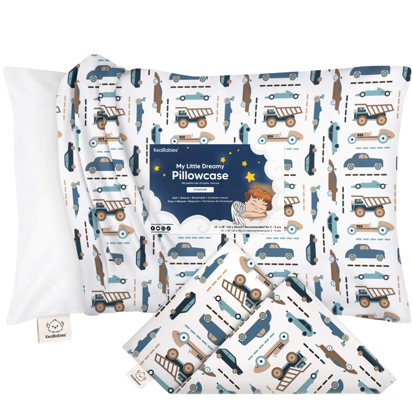 Printed Toddler Pillowcase 13X18" 26870940762298