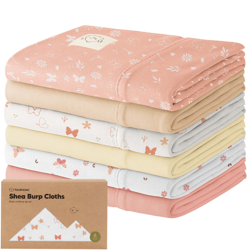 Shea Burp Cloths (Butterflies)