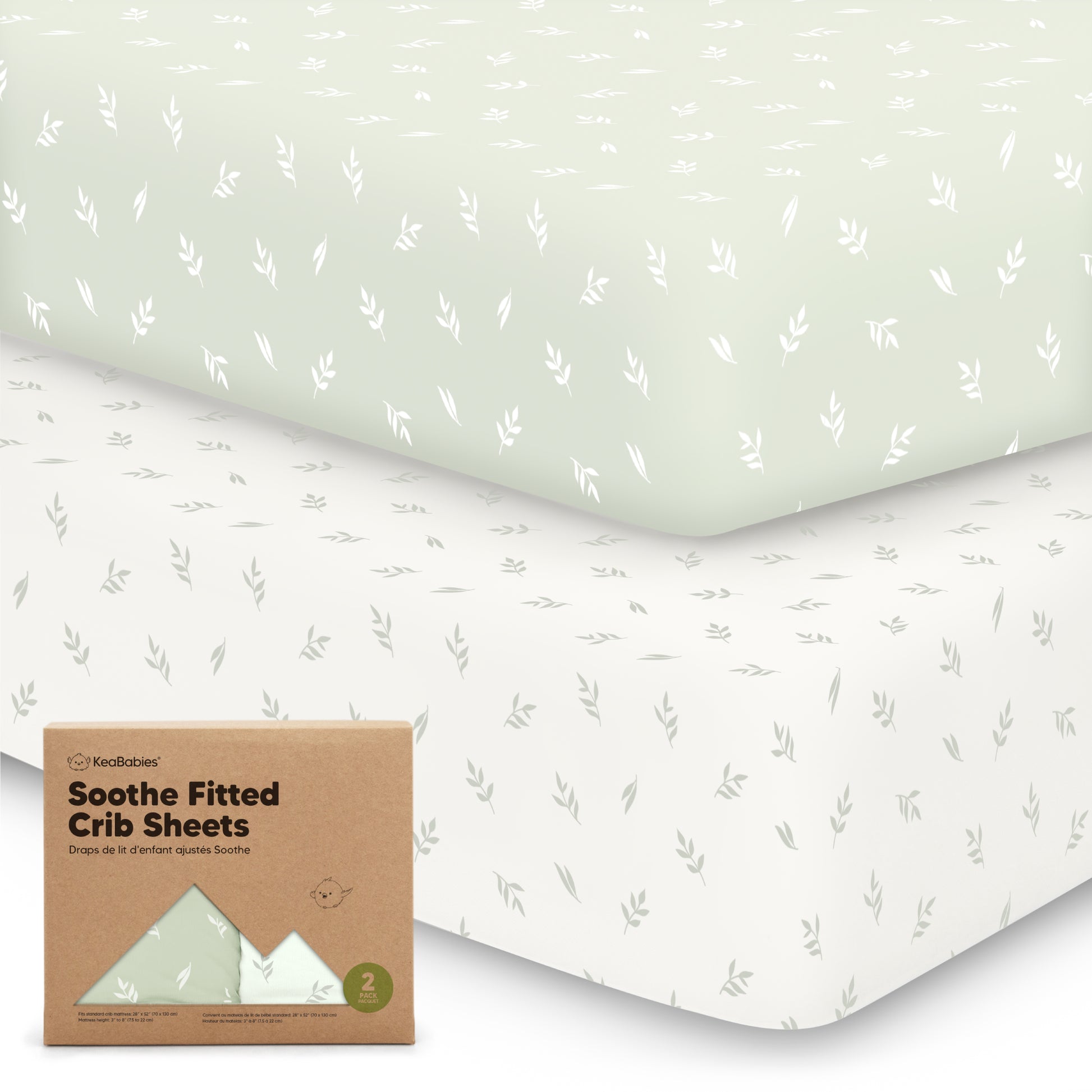 Soothe Fitted Crib Sheet 27073521615034