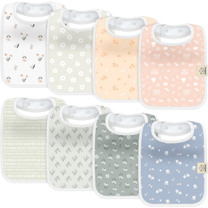 8-Pack Coast Drool Bibs 27132096020666
