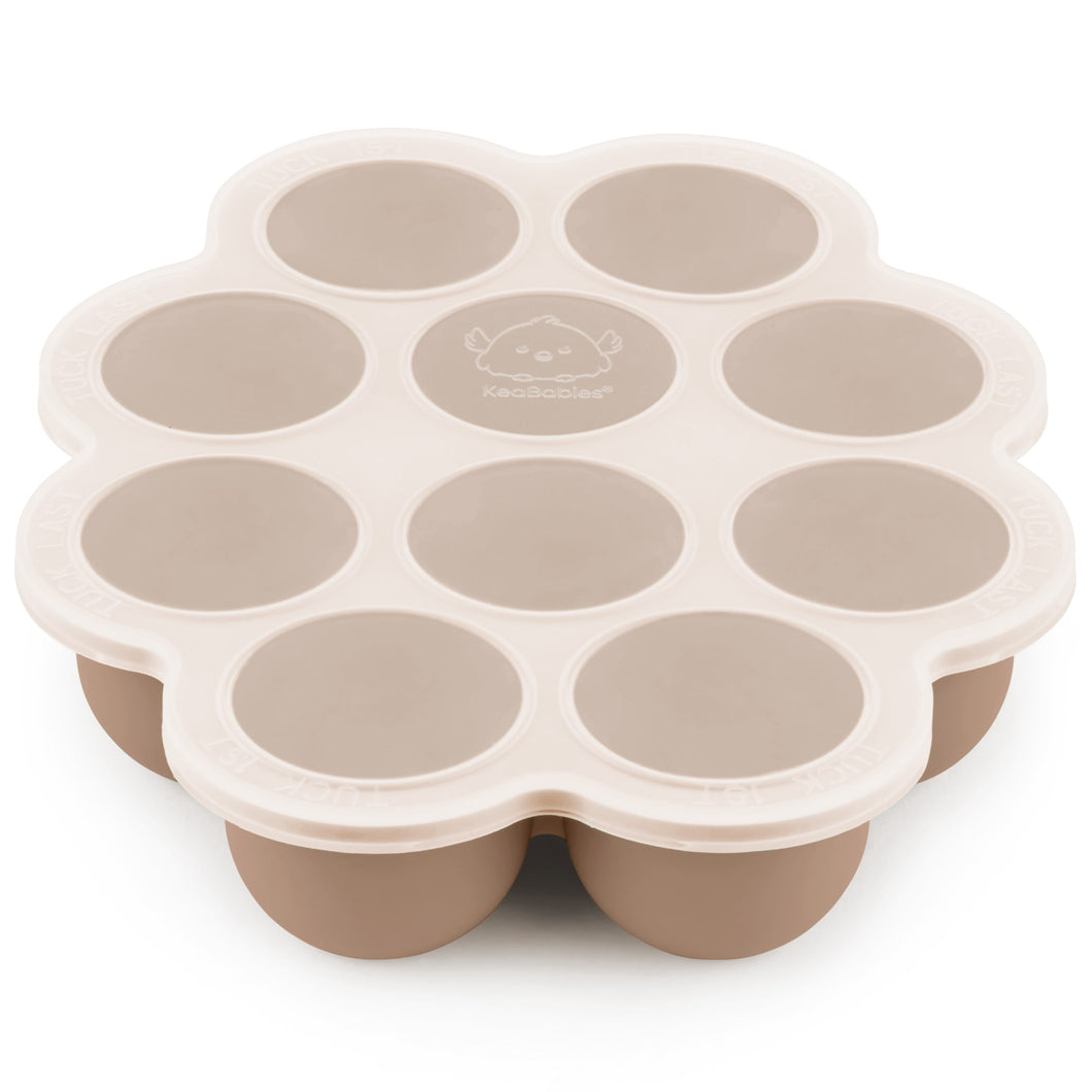 Prep Silicone Baby Food Tray (Chai Latte)