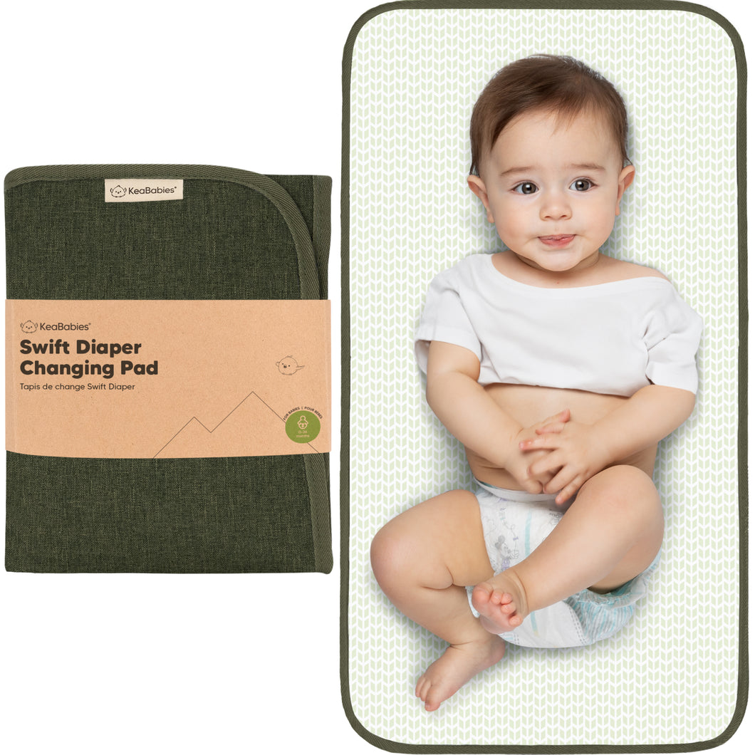 Swift Diaper Changing Pad (Dark Olive)