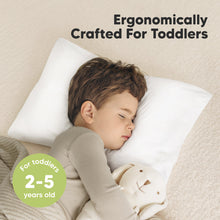 Load image into Gallery viewer, Jumbo Toddler Pillow with Pillowcase (Soft White)
