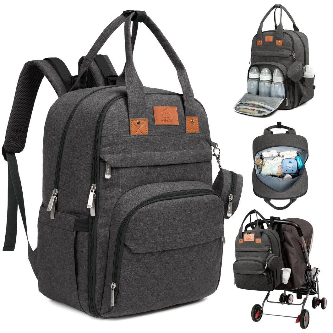 Rove Diaper Bag (Charcoal)