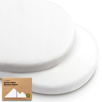 2-Pack Soothe Fitted Bassinet Sheets 27736238162106