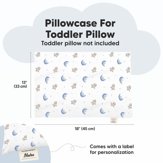 Printed Toddler Pillowcase 13X18" (Space Drift)