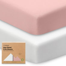 Load image into Gallery viewer, Isla Fitted Crib Sheets
