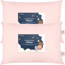 Load image into Gallery viewer, 2-Pack Jumbo Toddler Pillows Without Pillowcase (Mist Pink)
