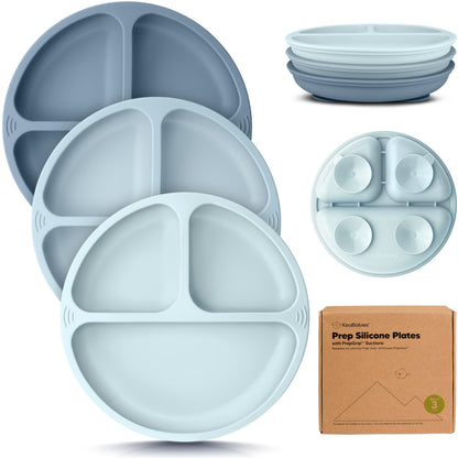 3-Pack Prep Silicone Suction Plates 28066398568634