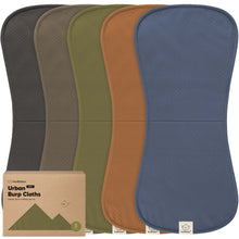 Load image into Gallery viewer, 5-Pack Urban Quin Burp Cloths
