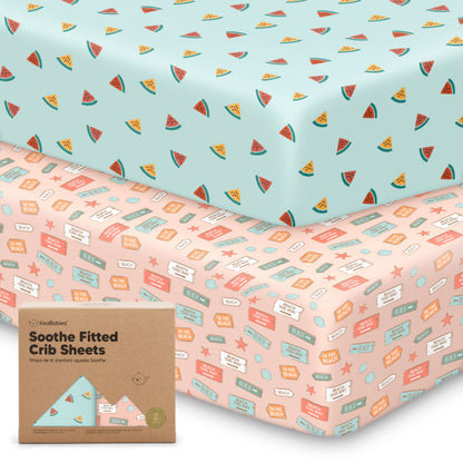 Soothe Fitted Crib Sheet 28104984330426