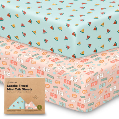 Soothe Fitted Mini Crib Sheet 28106027008186
