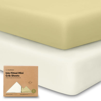 Isla Fitted Mini Crib Sheets 27929473581242