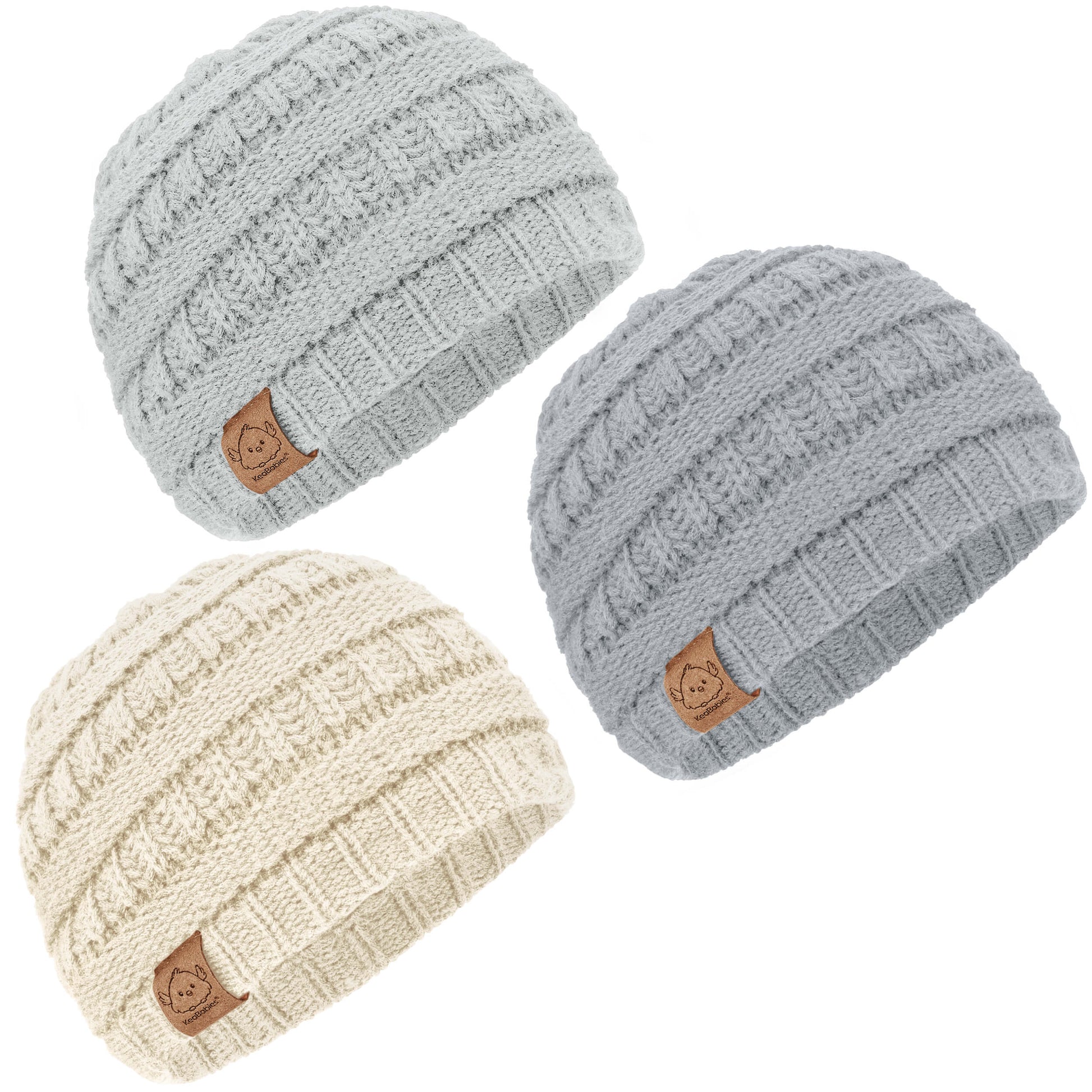 3-Pack Warmzy Baby Beanies 28132071964858