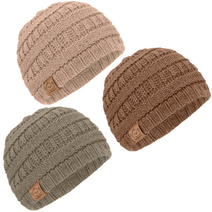 3-Pack Warmzy Baby Beanies 28110843740346