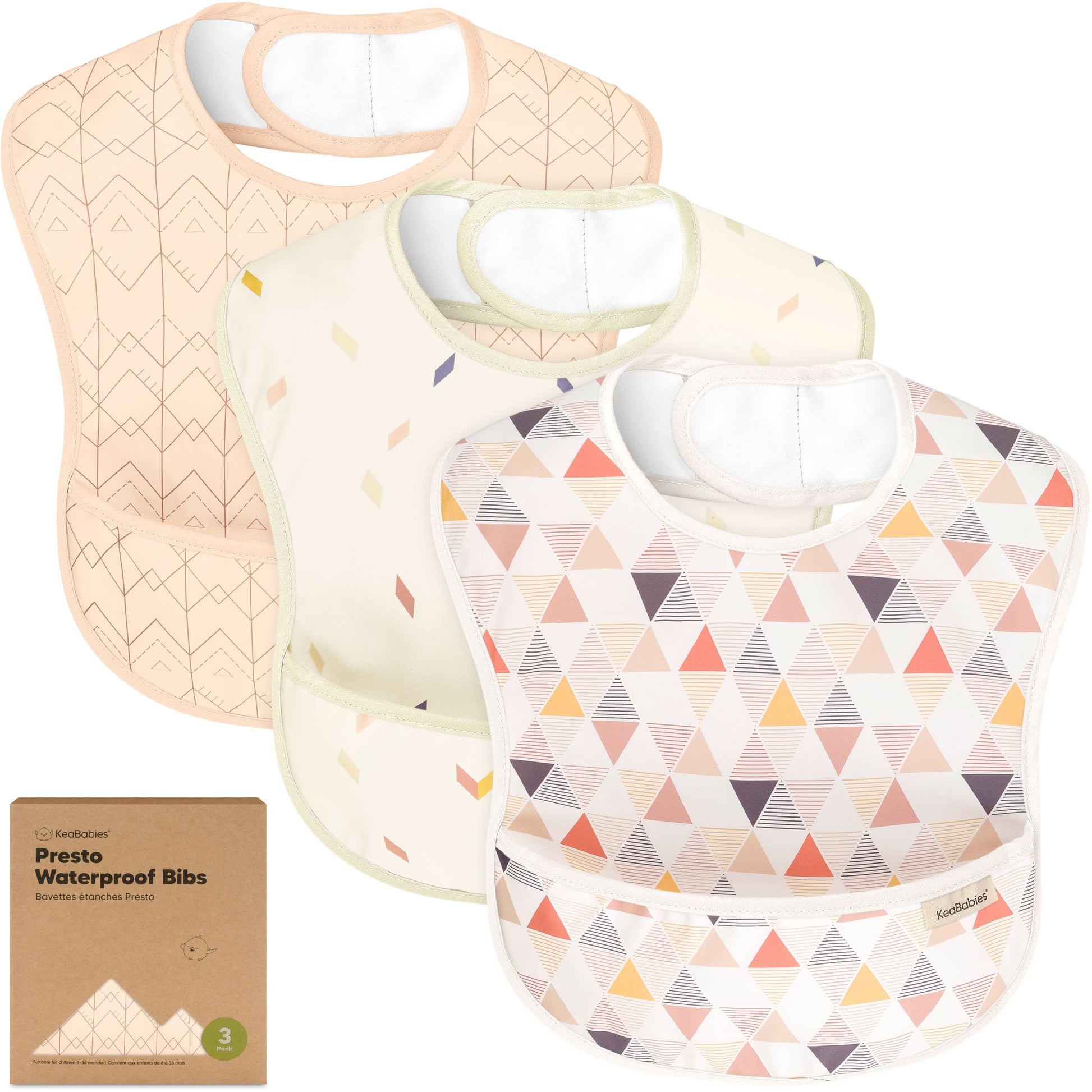 3-Pack Presto Waterproof Bibs 28131463987386