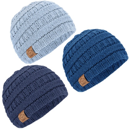 3-Pack Warmzy Baby Beanies 28143233335482