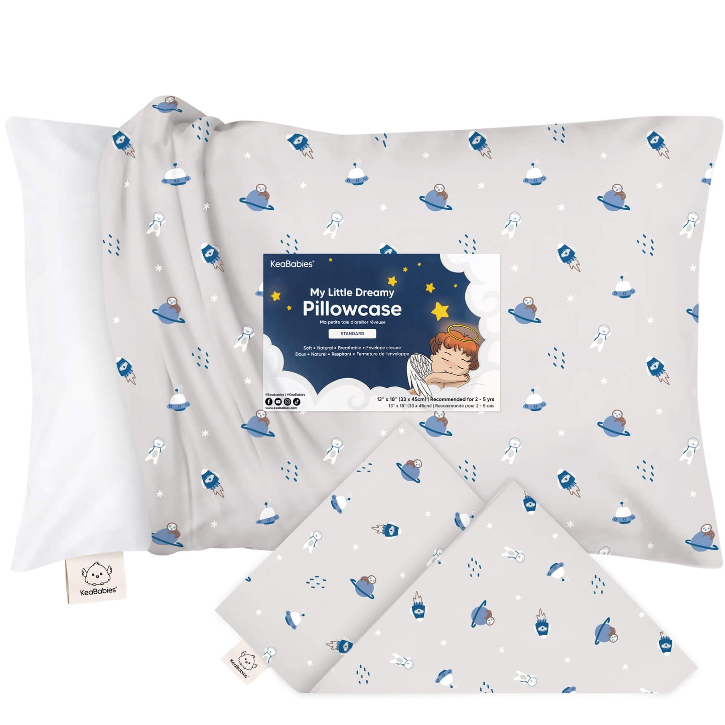Printed Toddler Pillowcase 13X18" 28097508442298