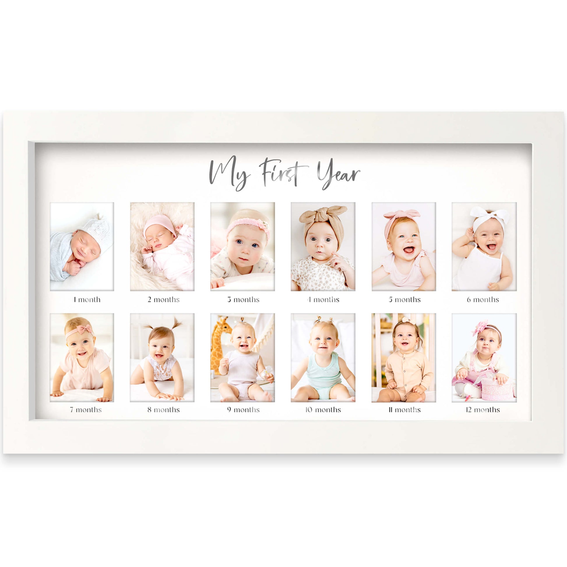 Nova Baby's First Year Picture Frame 31160649547962