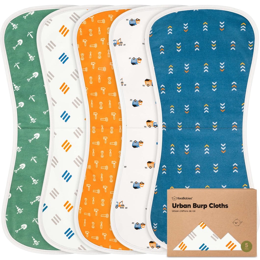 Urban Burp Cloths (Builders)