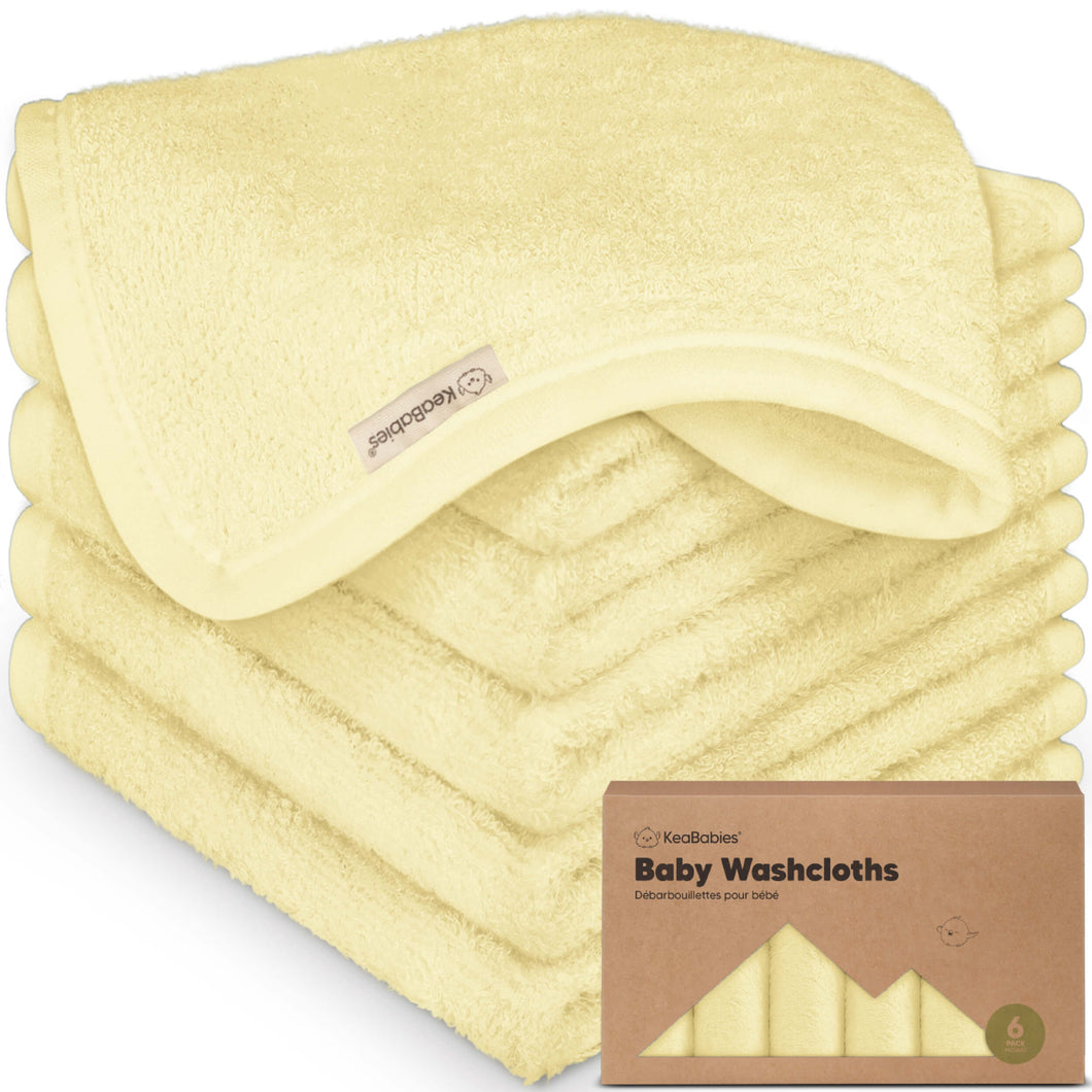 Deluxe Baby Washcloths (Sunshine)