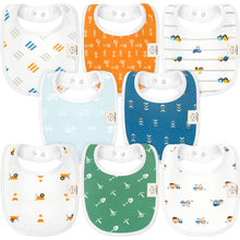 Load image into Gallery viewer, 8-Pack Urban Drool Bibs
