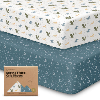 Soothe Fitted Crib Sheet 28374152052922
