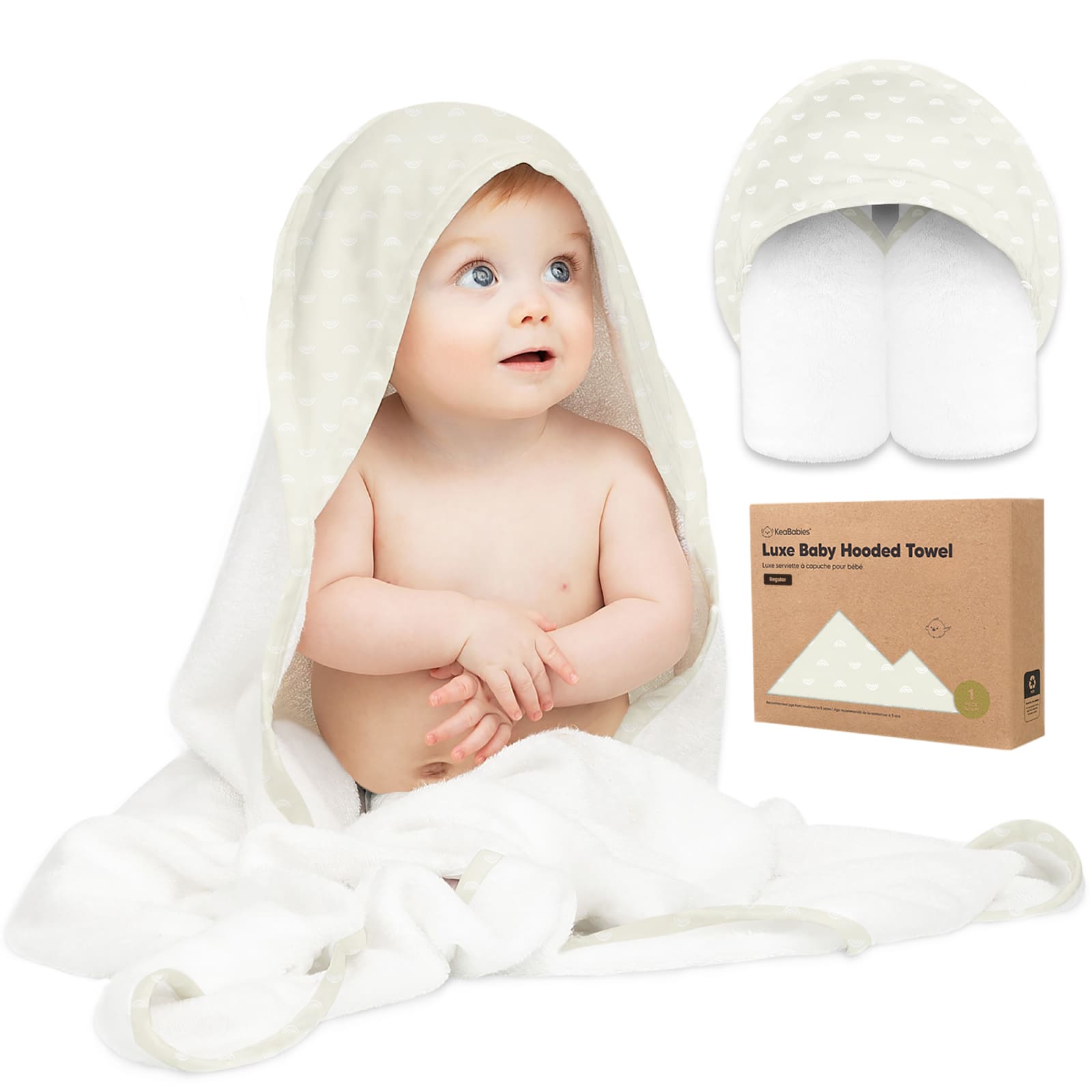 Luxe Baby Hooded Towel 28218607206586