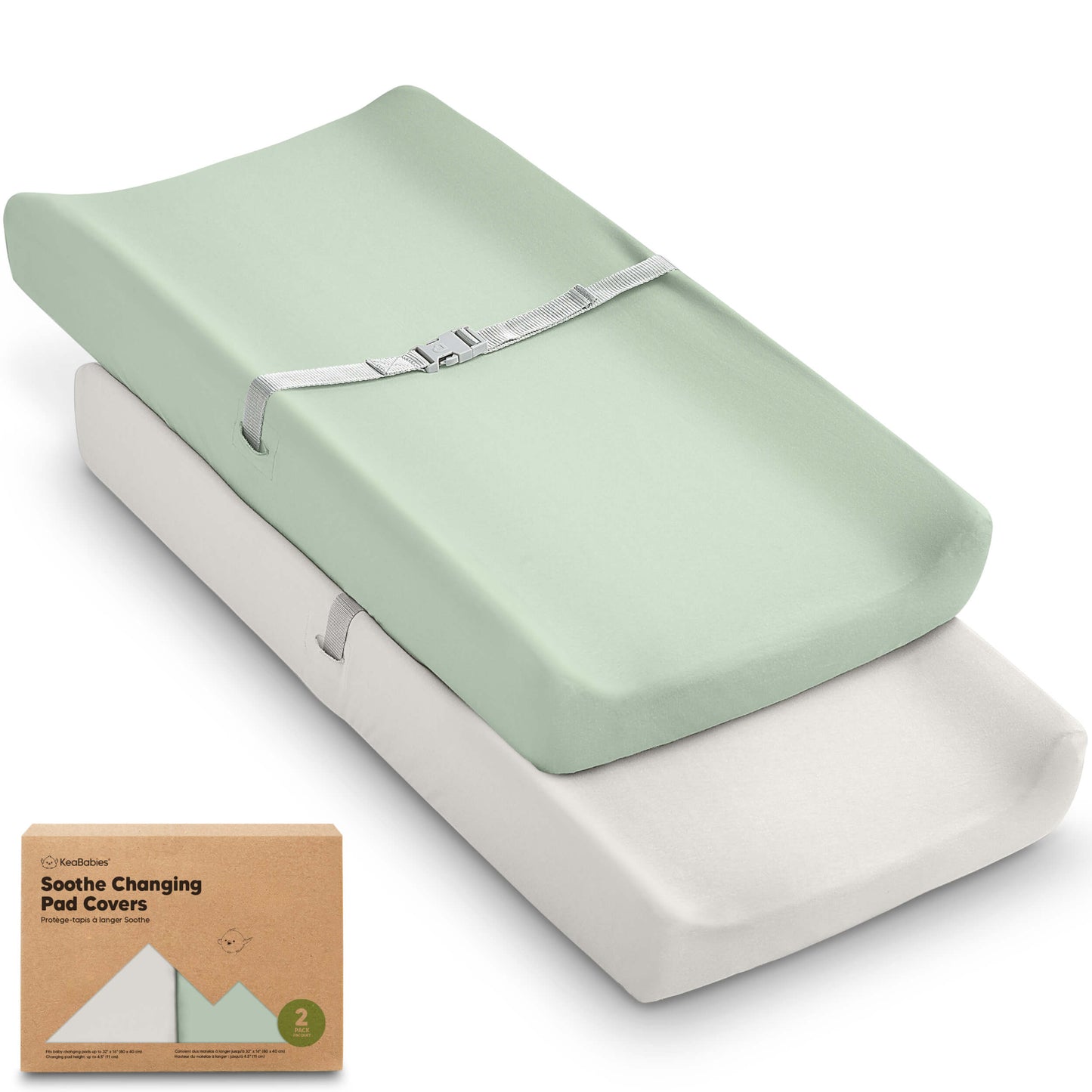 2-Pack Soothe Changing Pad Covers 28309766668474