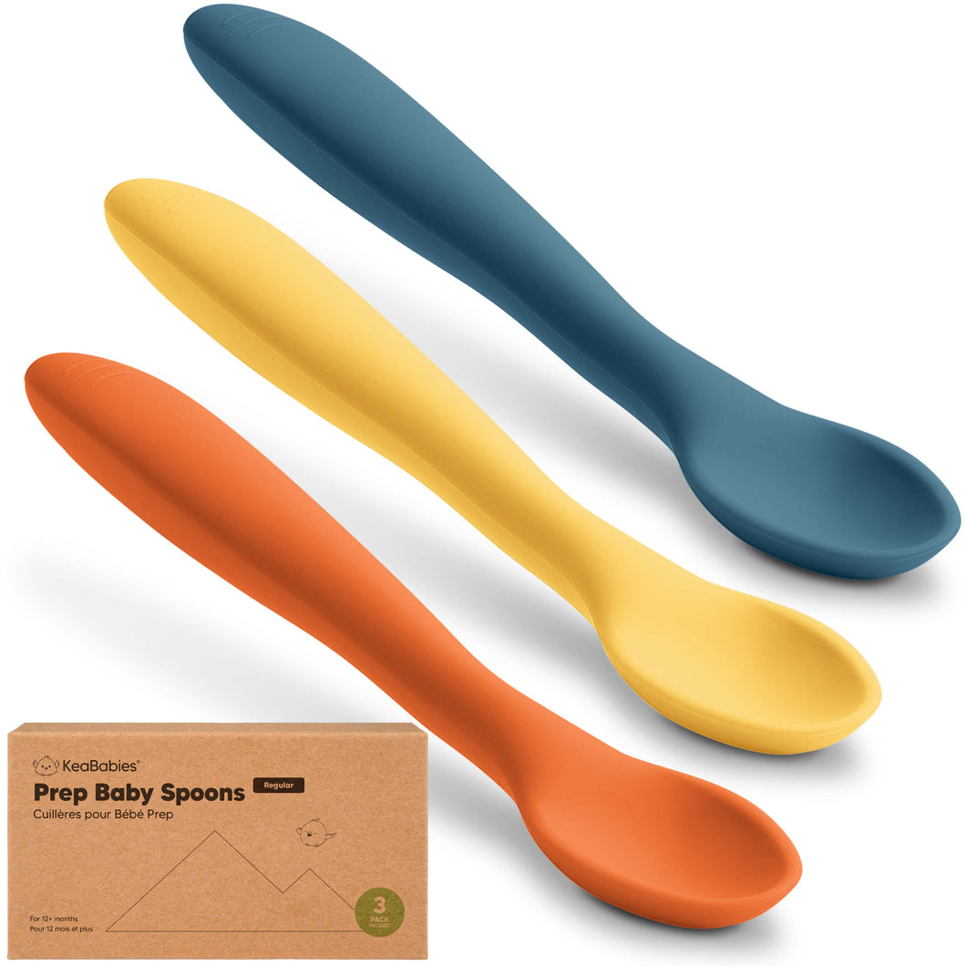 3-Pack Prep Baby Spoons (Valiant)