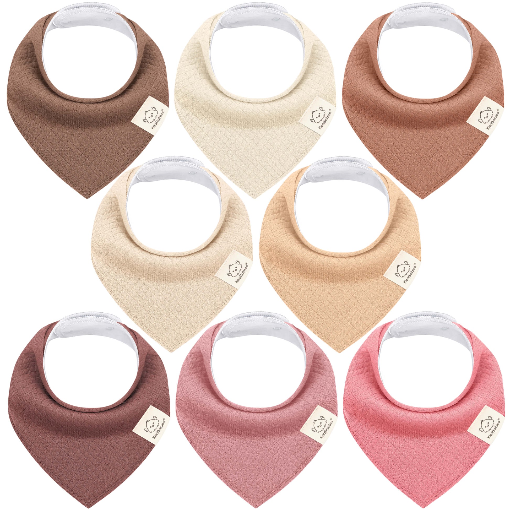8-Pack Quin Bandana Bibs 28971238785210