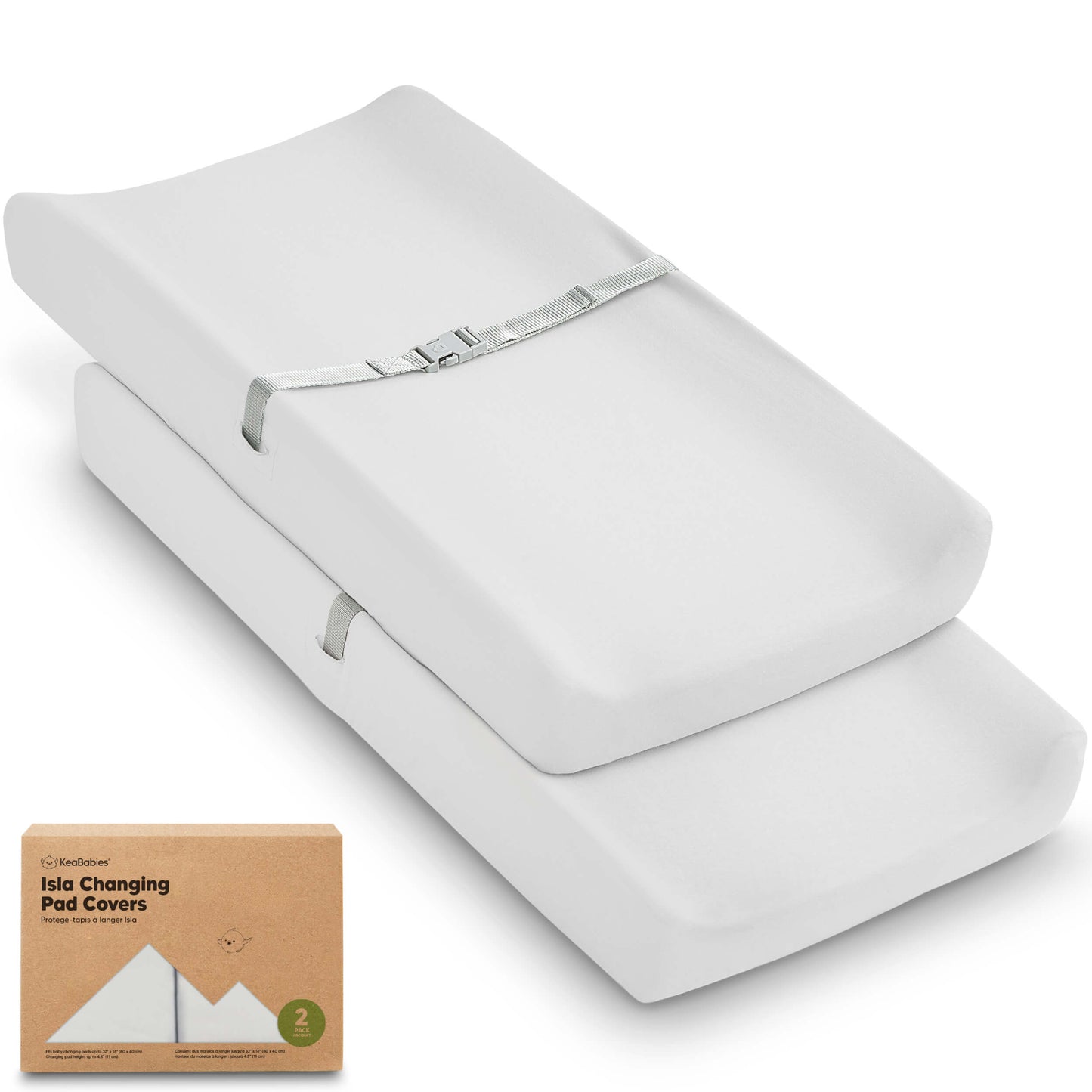 Isla changing pad covers, 2-pack. 28899502620858