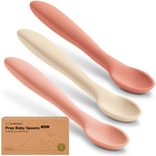 Load image into Gallery viewer, 3-Pack Prep Baby Spoons
