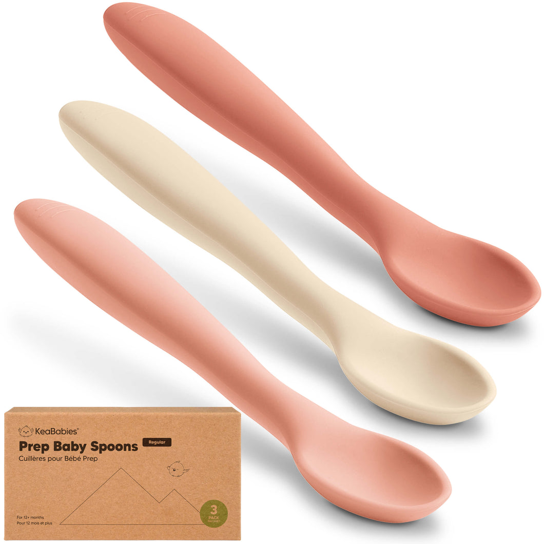 3-Pack Prep Baby Spoons (Roseate)