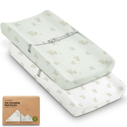 Isla changing pad covers, 2-pack. 28907976982714